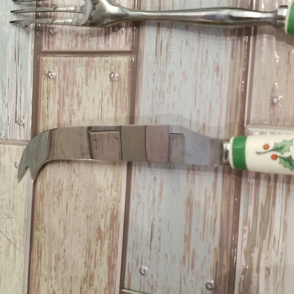 Spode Christmas Tree 3 pc utensil set - Picture 3 of 6